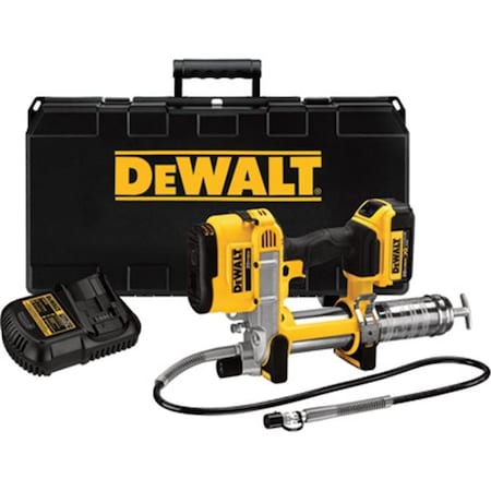 DEWALT 47928 20V Cordless Grease Gun Kit - Model No. DCGG571M1